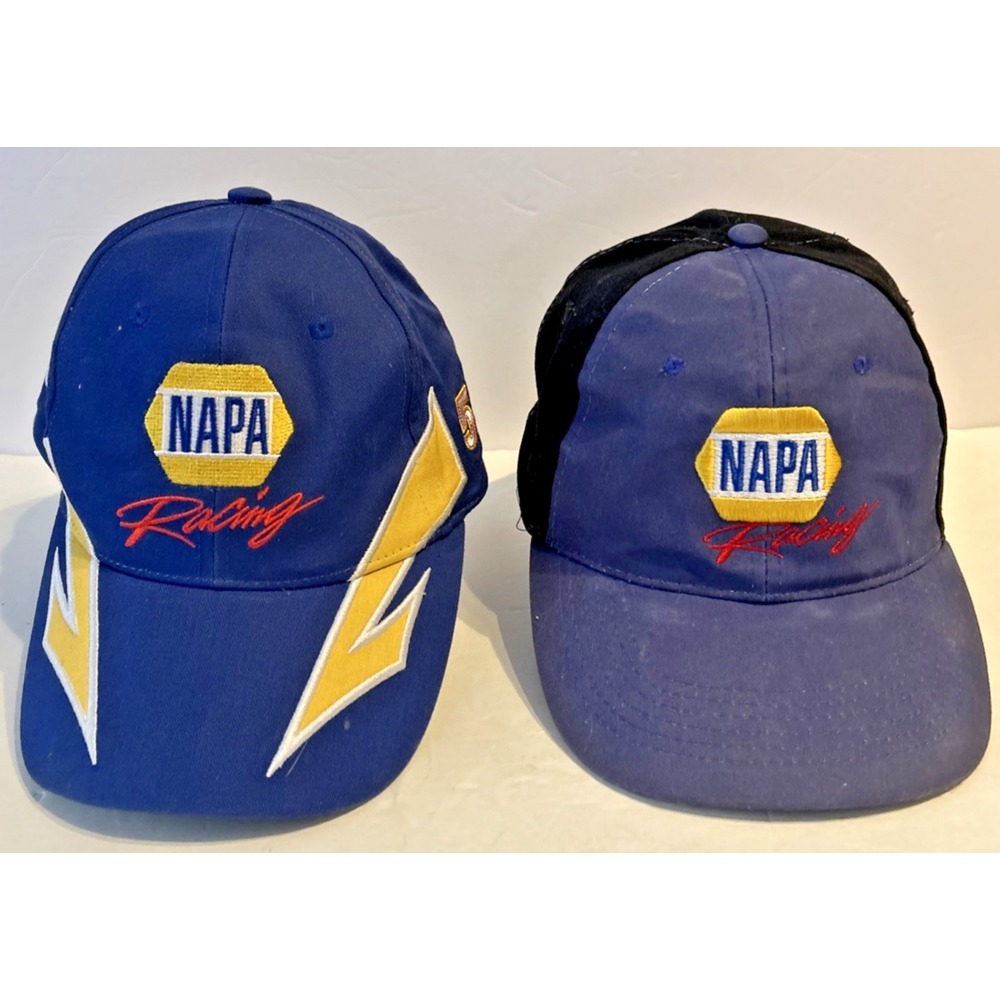 NAPA Racing Ball Caps Hats Adjustable Baseball NASCAR Trucker Toyota 55 Lot Of 2